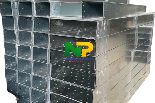 KHAY CÁP 400X100 TÔN TRÁNG KẼM GIÁ RẺ - CABLE TRAY