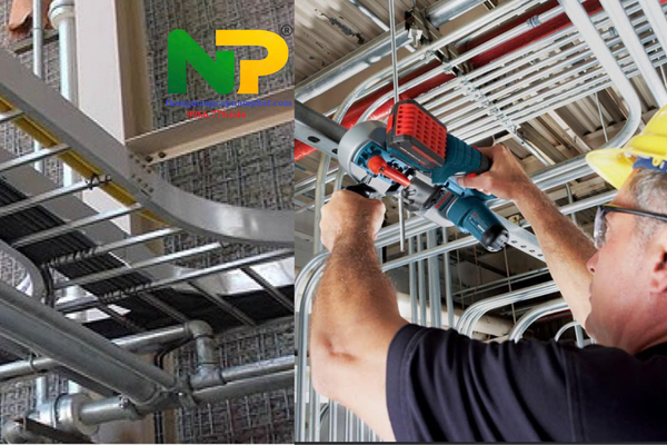 Bảo trì thang cáp nhúng nóng kẽm